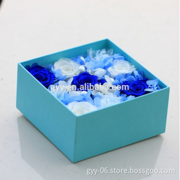 Customized Romantic High Quality Paper Cardboard Valentine's Flower Box